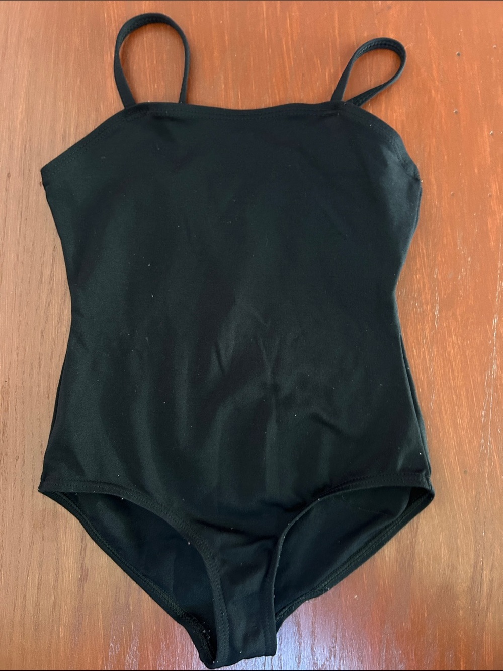 Capezio Black Girls' Tank One-Piece Bodysuit